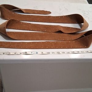 Brown Studded Belt.